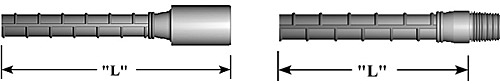 Different lengths