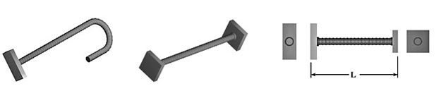 t-headed bars